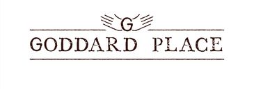 Goddard Place emblem with letter G